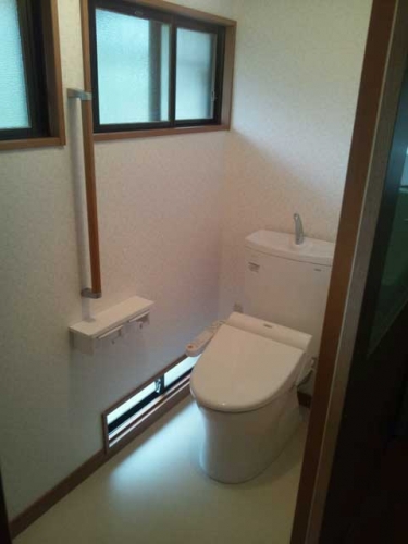 笠岡市M邸　高齢者の方が使いやすく住み慣れた我が家で快適なトイレを！